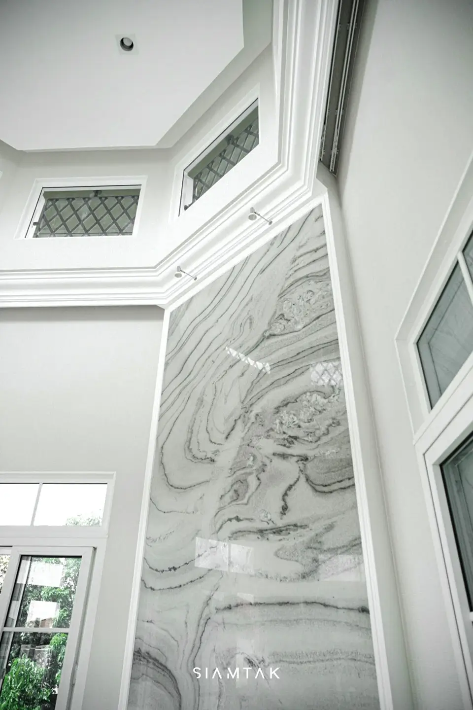 Mystic Brown marble for classic style home walls
