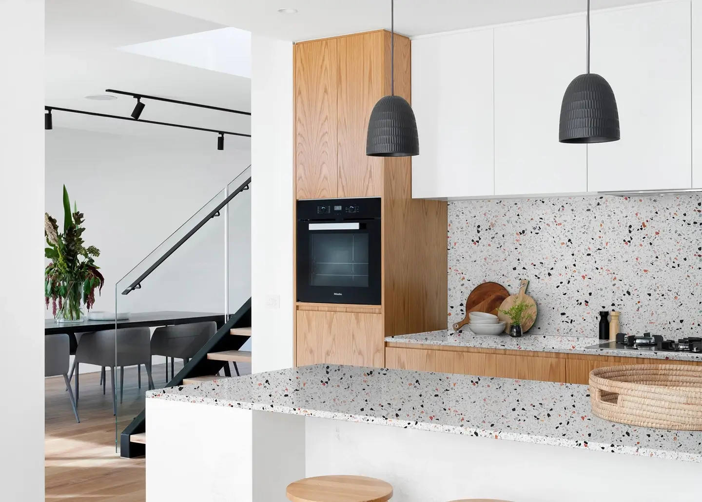 การตกแต่งครัวด้วย terrazzo DXW201
