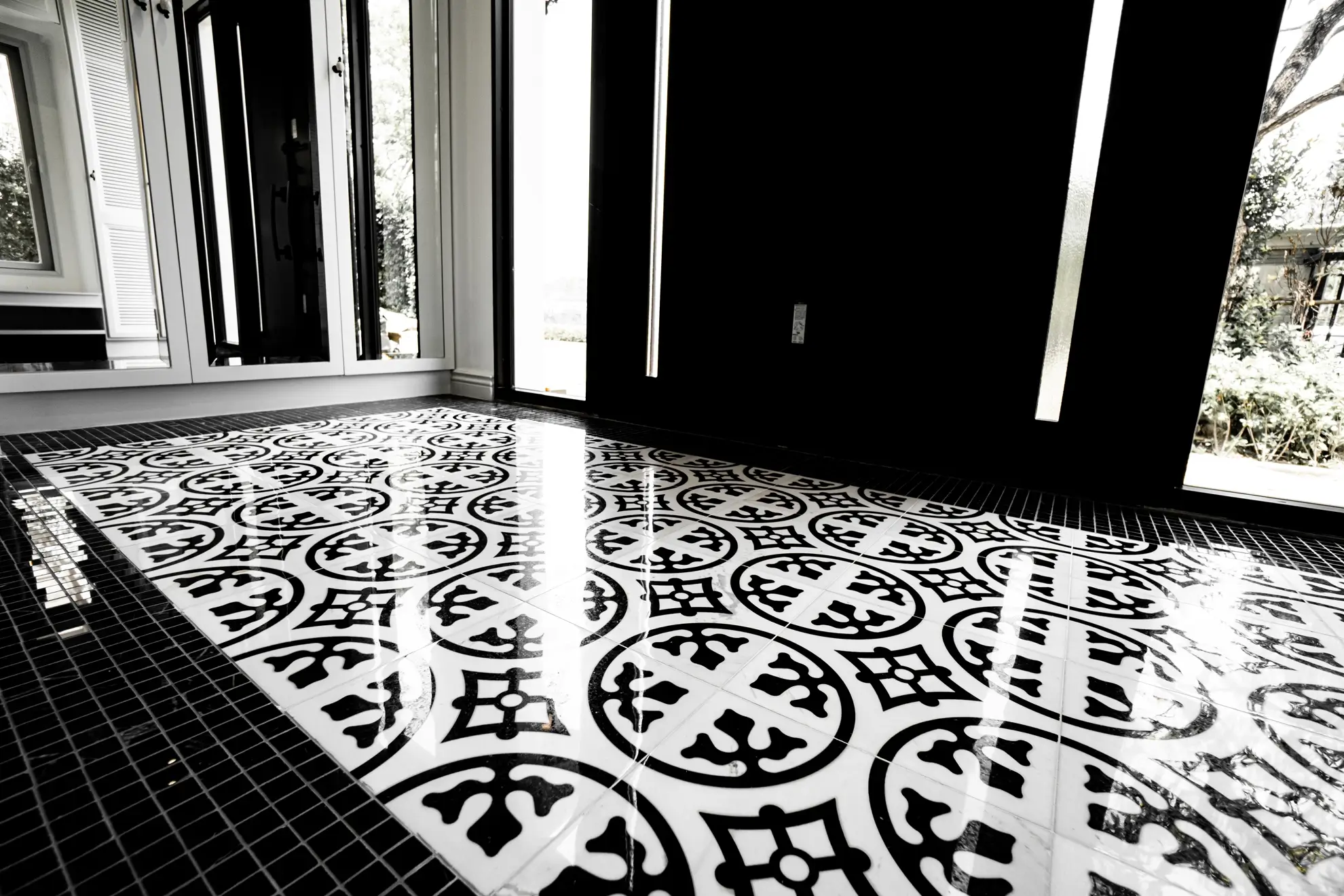 Water Jet Marble Pattern